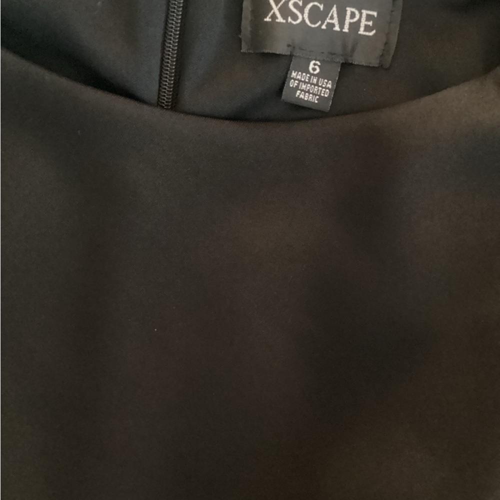 Xscape Ruched A-Line Gown - Picture 6 of 6
